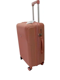 چمدان پاور مدل 8038 سایز متوسط رنگ صورتی